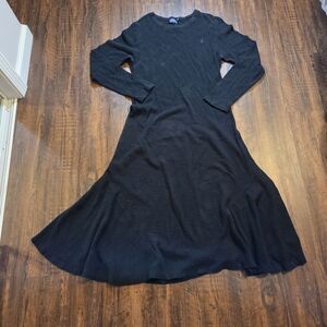 Ralph Lauren Classic Black Long Sleeve Dress